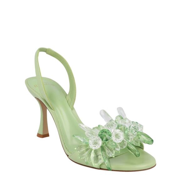 Alexandre Birman Sierra 85 Slingback Pumps Green Womens - Picture 2 of 6